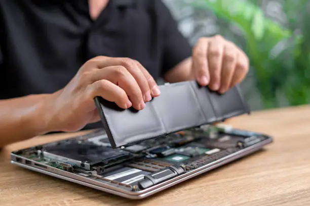 laptop battery replacement